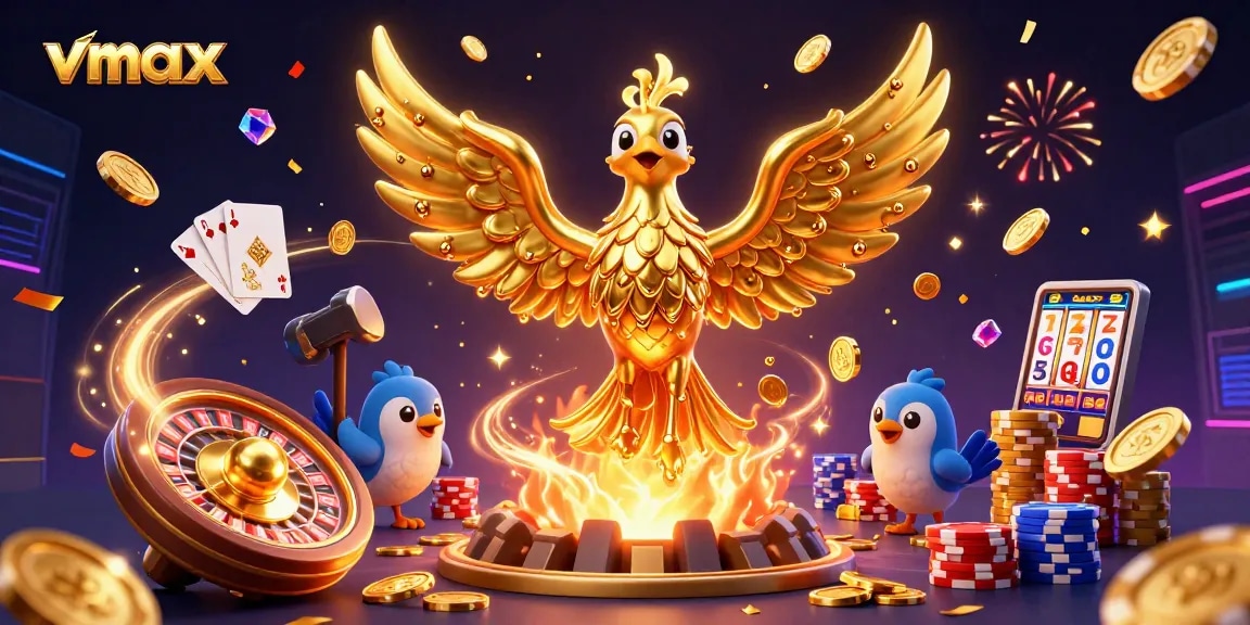 Experience thrilling gaming with vmax at a vibrant casino, showcasing dynamic jackpot elements and winning strategies.