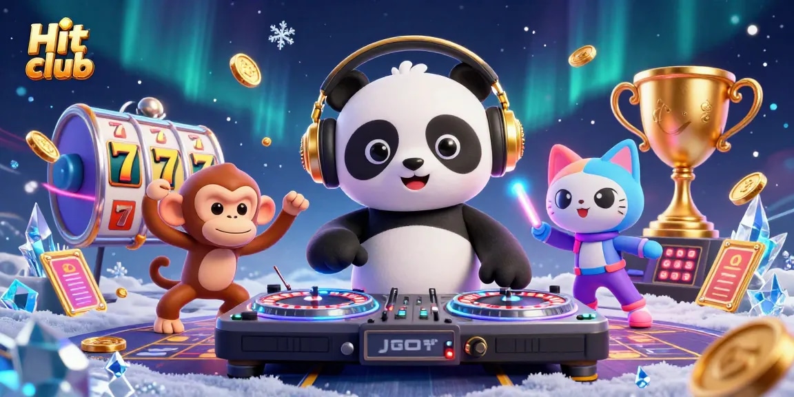 Experience the vibrant Hit club with a DJ panda spinning big wins and dazzling action.