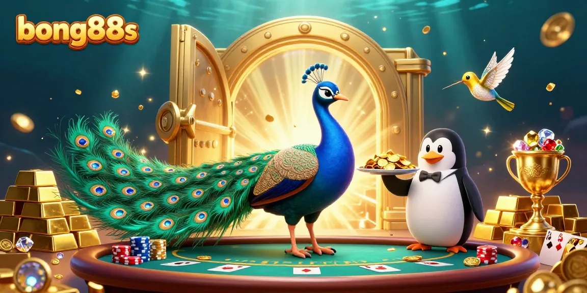 Experience thrilling gameplay at bong88s with a dynamic casino scene filled with excitement.