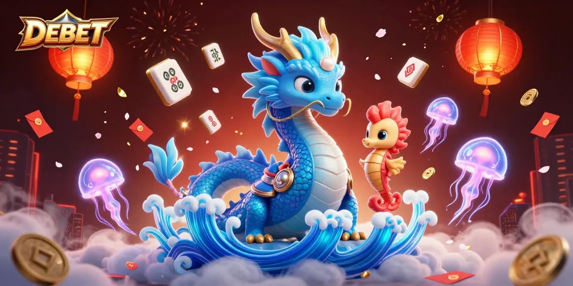 Experience thrilling gameplay with DEBET in a vibrant casino atmosphere.