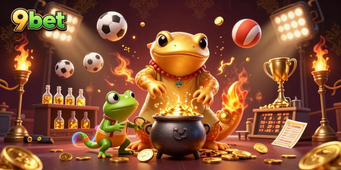 Experience thrilling bets at 9bet with exciting games and vibrant sports action.
