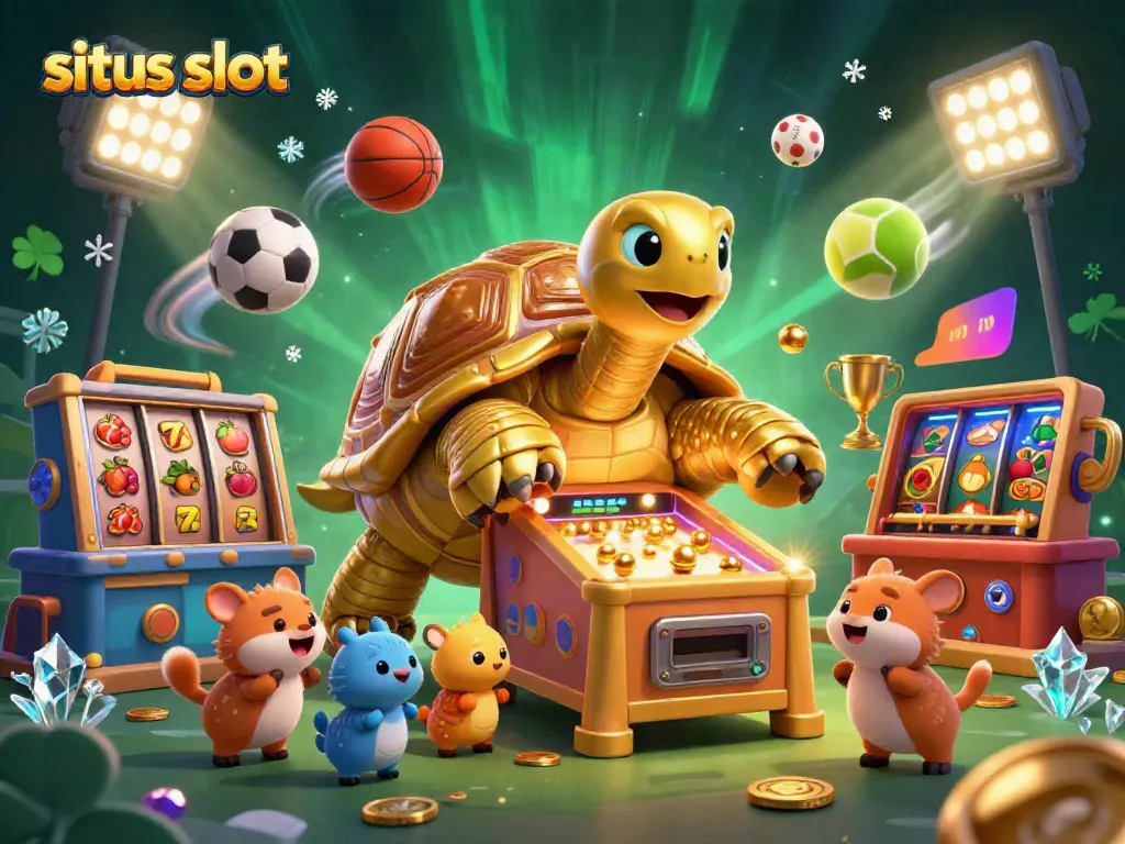 Players enjoy exciting games at situs slot promoting jackpots and rewards in a vibrant atmosphere.