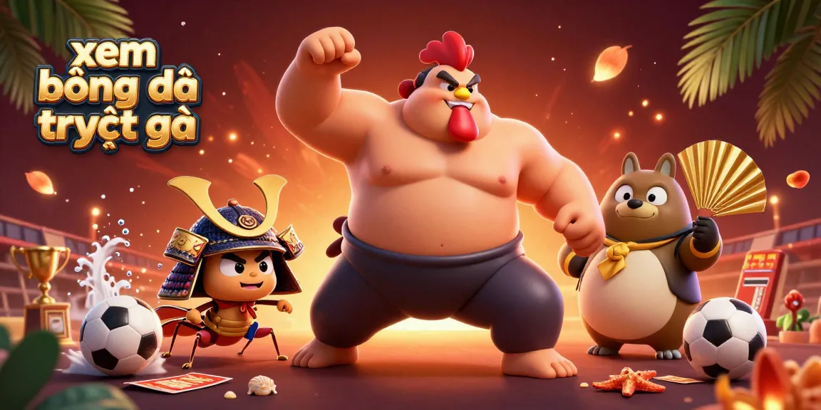 Watch xem bóng đá trực tiếp with our powerful rooster and samurai cricket in a dynamic gambling scene.