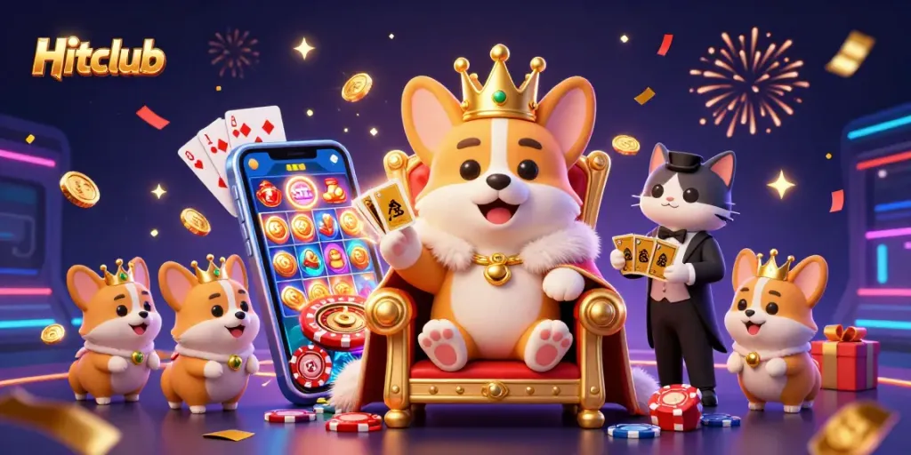 Hitclub brings excitement to players with vibrant casino elements and dynamic gaming scenes.