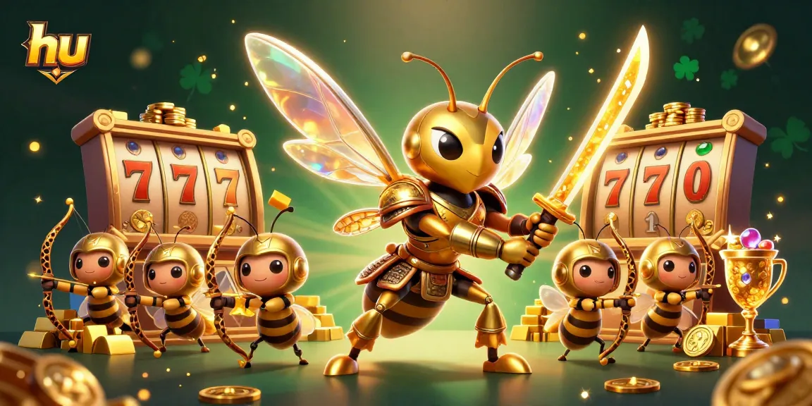 Win big with hu as vibrant casino action unfolds in an ultra-detailed illustration.