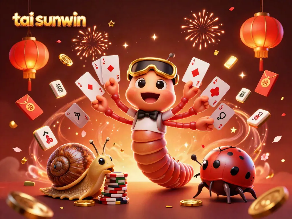 Experience the excitement of tai sunwin with a colorful dealer scene and vibrant game elements during play.