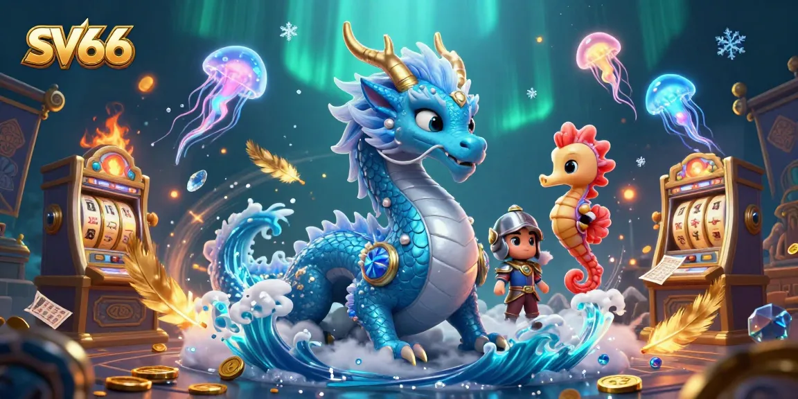Experience thrilling gameplay at SV66 with vibrant casino elements and magical underwater creatures.