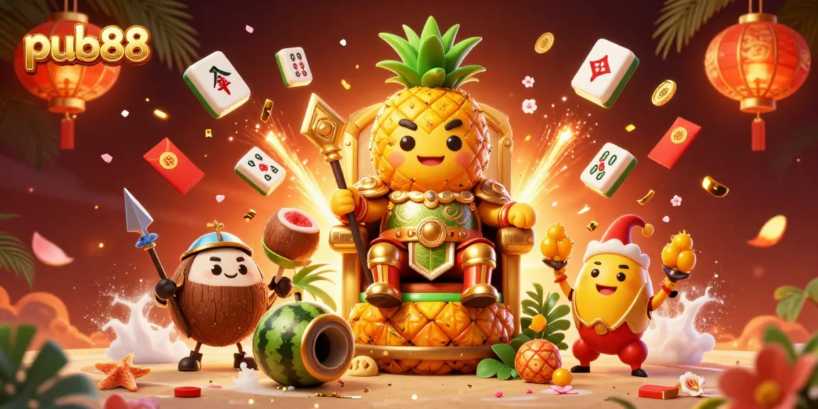 Experience exciting gameplay at pub88, featuring colorful characters and vibrant casino elements.