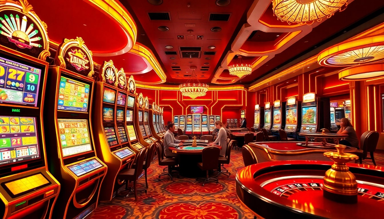 Experience the thrill of Okfun casino gaming with vibrant slots, poker tables, and exciting roulette.