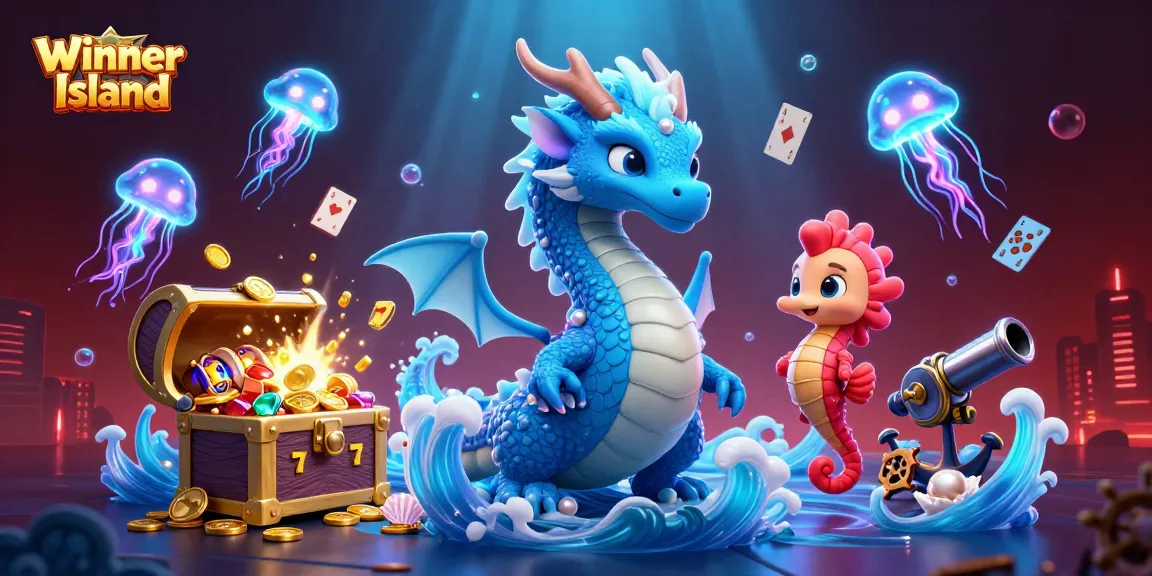 Experience Winning Strategies at Winner Island with dynamic casino elements and rich visuals.