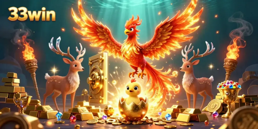 Experience thrilling gameplay with 33win, featuring stunning characters and vibrant casino elements.