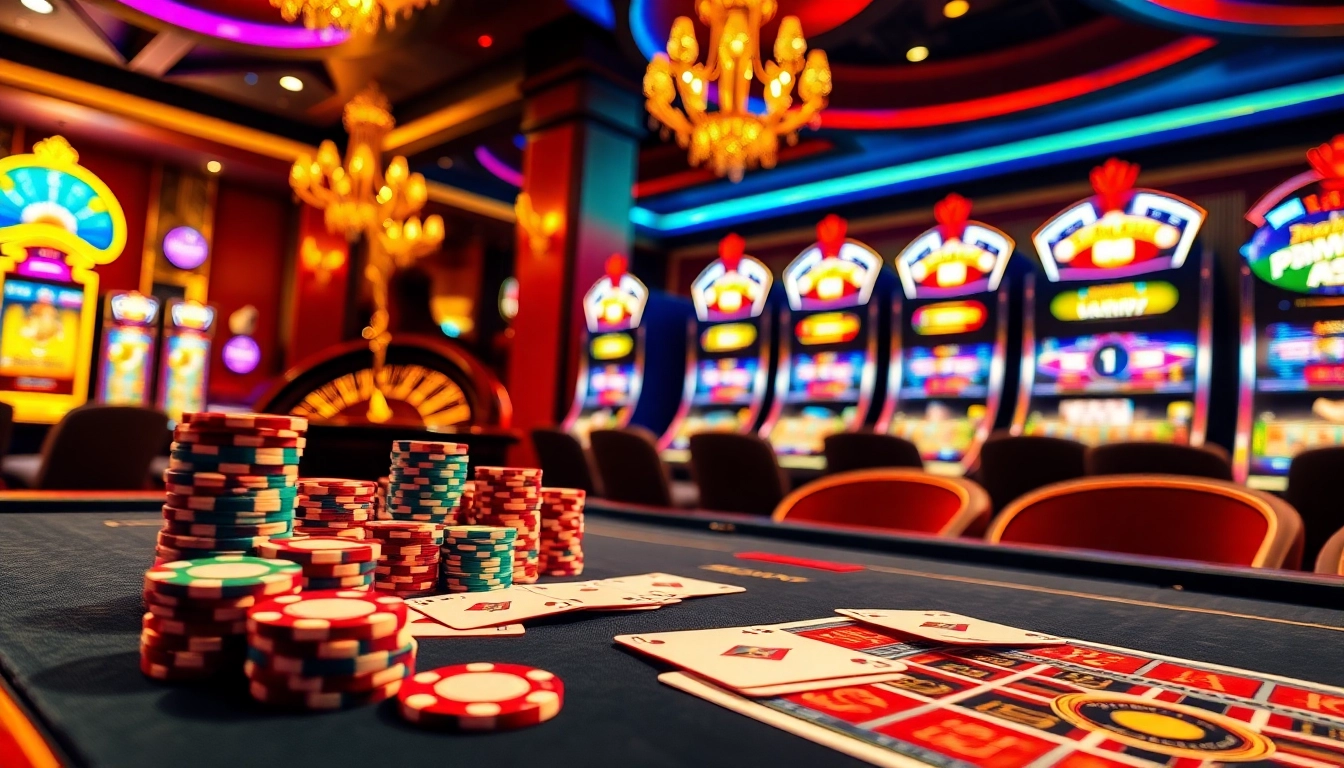 Experience thrilling casino action at https://good888.it.com/ with vibrant cards and roulette excitement.