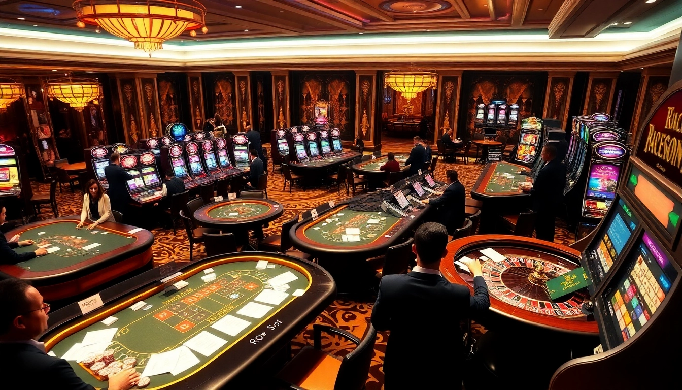 Experience the thrill of gambling at https://da88.cash/ with engaging poker tables and roulette wheels.