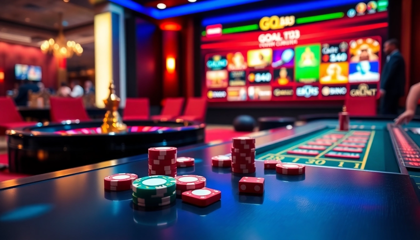 Experience the excitement of gambling at https://goal123.ac/ with vibrant games and sleek casino setups.