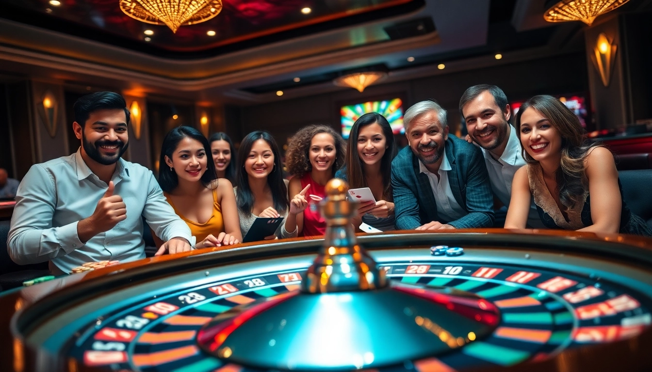 Engaged players at a luxurious casino table, exploring strategies at https://123win.free/ for optimal gameplay.
