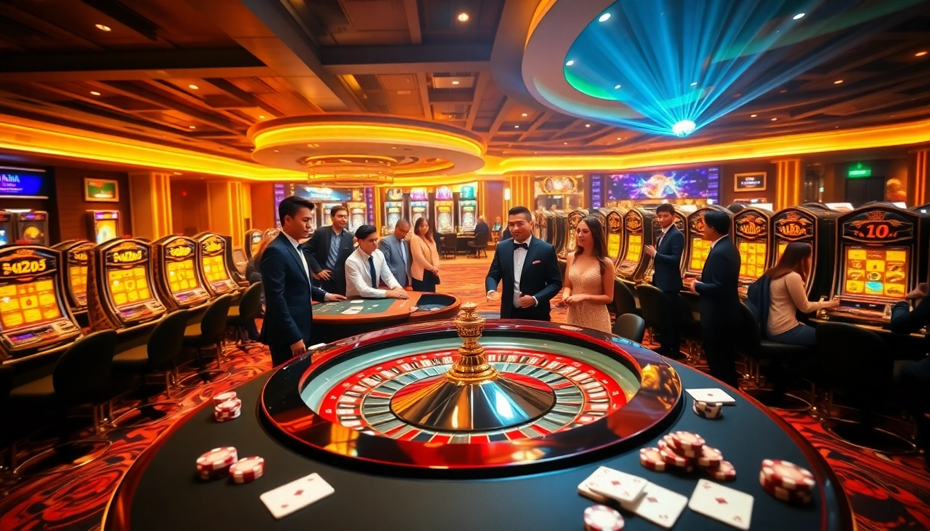 Experience the thrill of gambling at Trang Chủ PG88 with engaging casino games and vibrant atmosphere.
